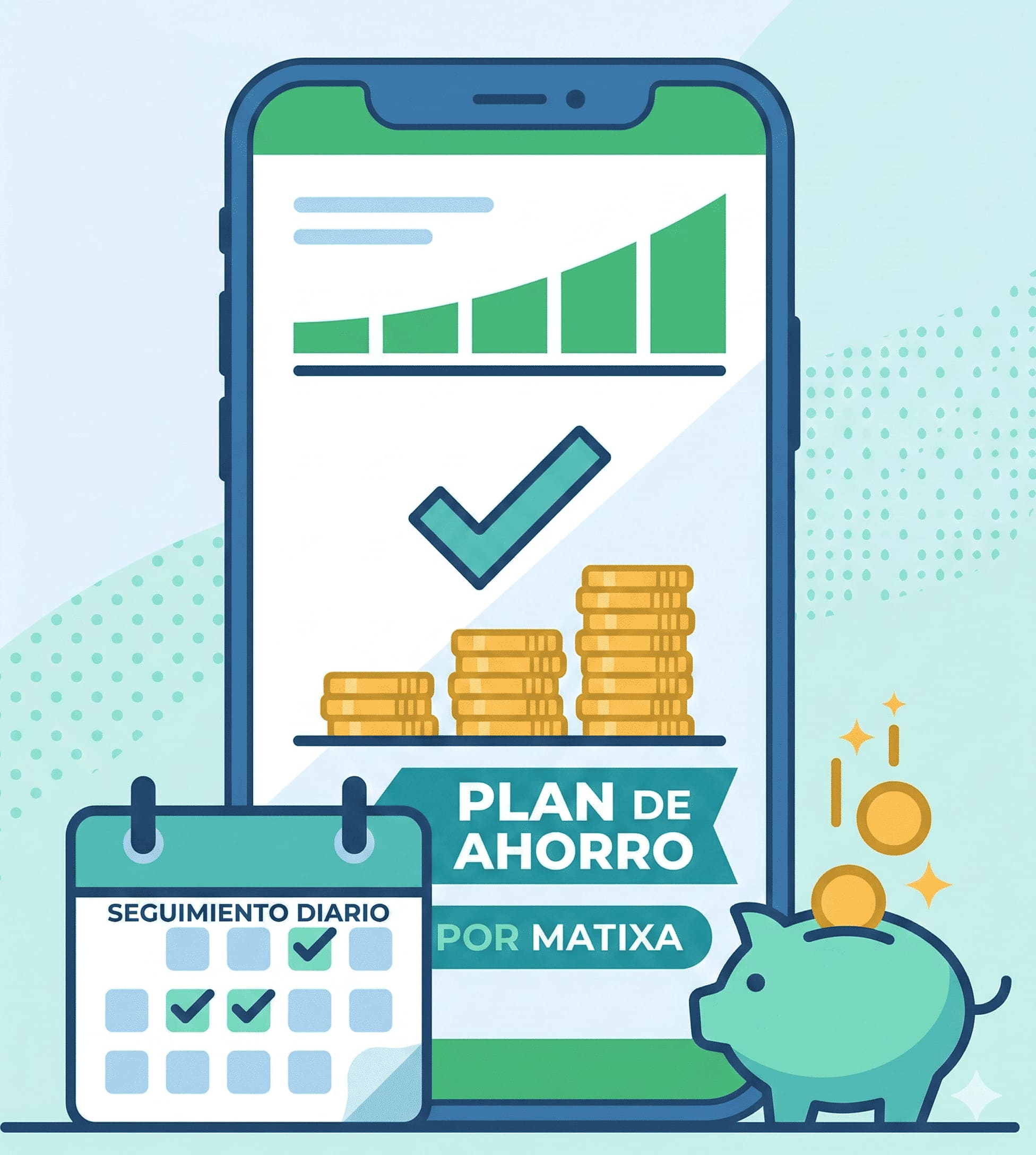 Plan de Ahorro App por Matixa - Reto de Ahorro y Seguimiento de Finanzas