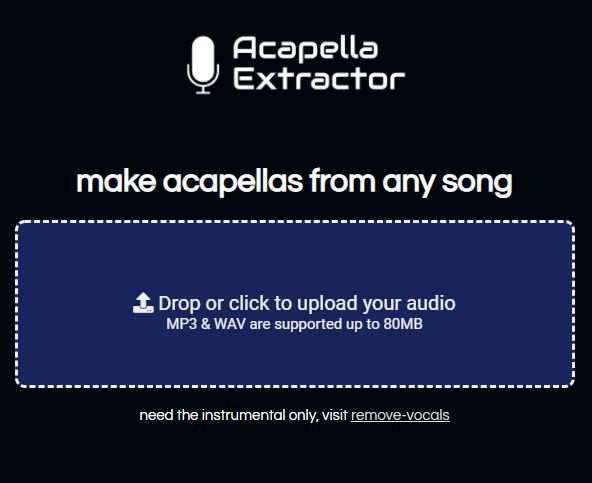 acapella extractor apk download